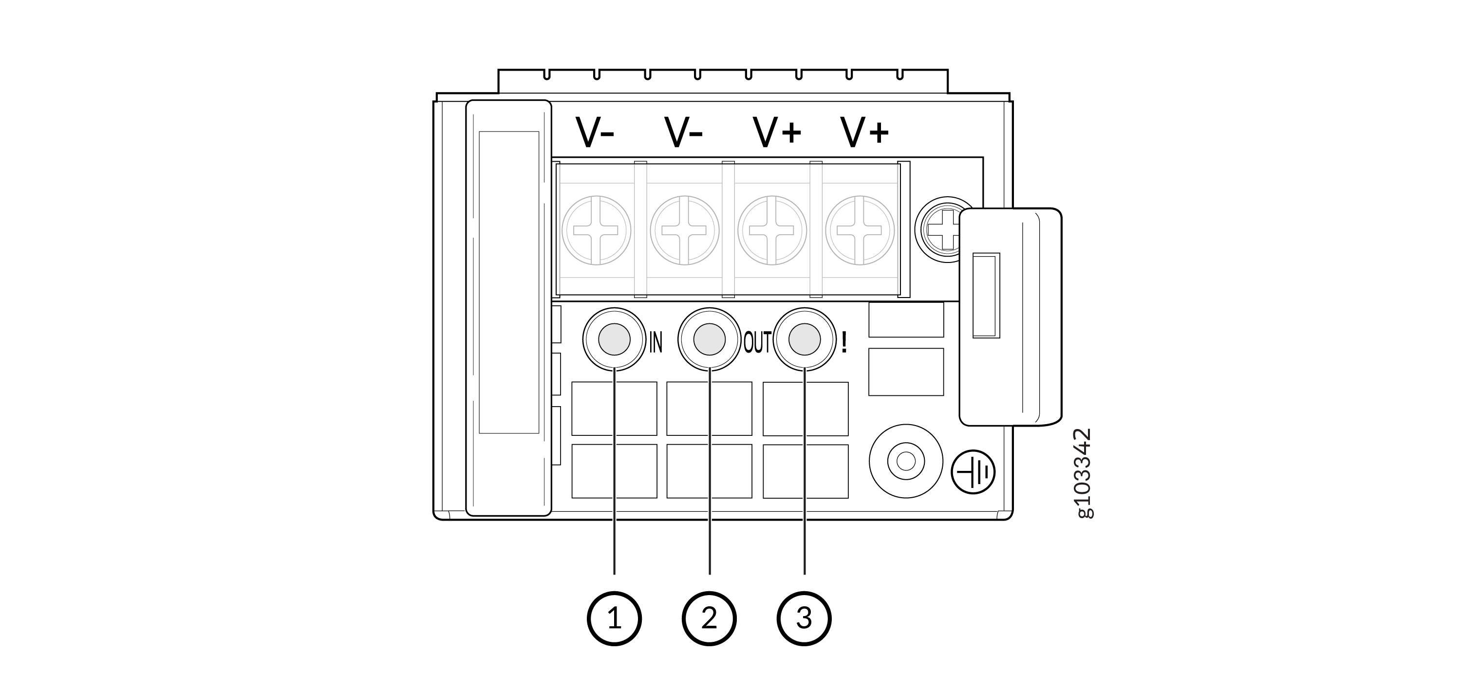 JPSU-850W-DC-AFO LEDs