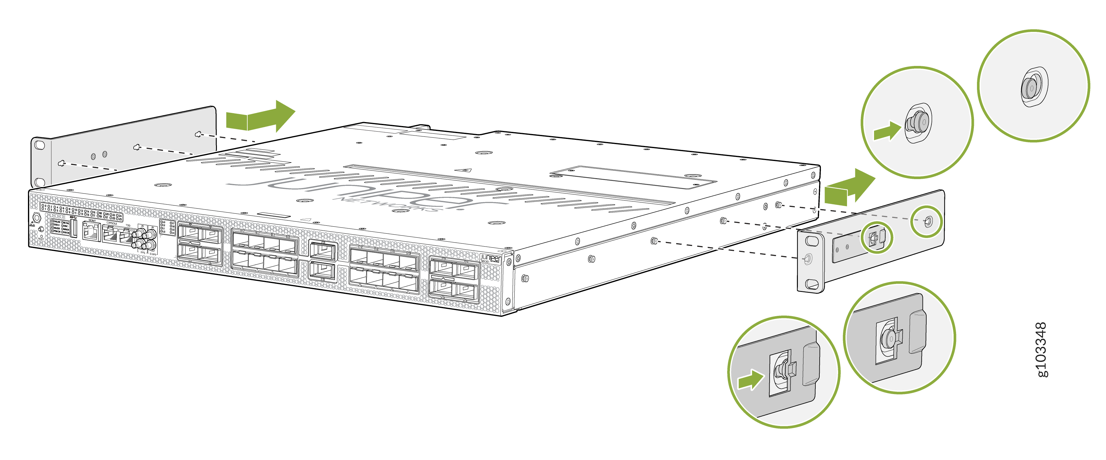 Install the Chassis Brackets