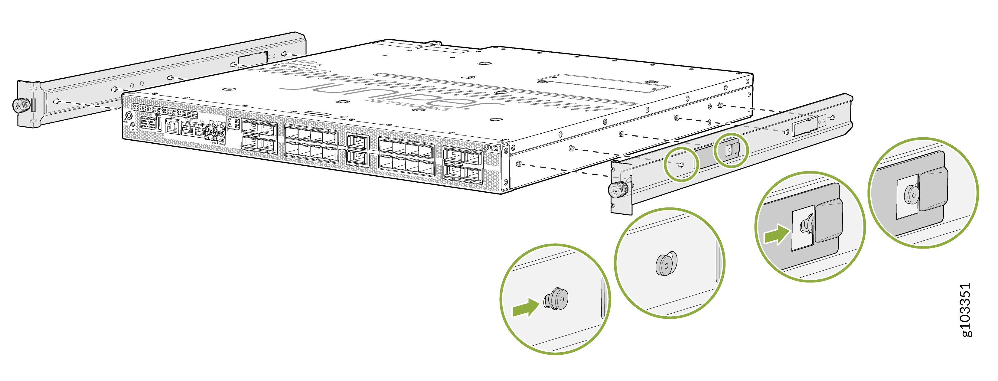 Install the Chassis Brackets