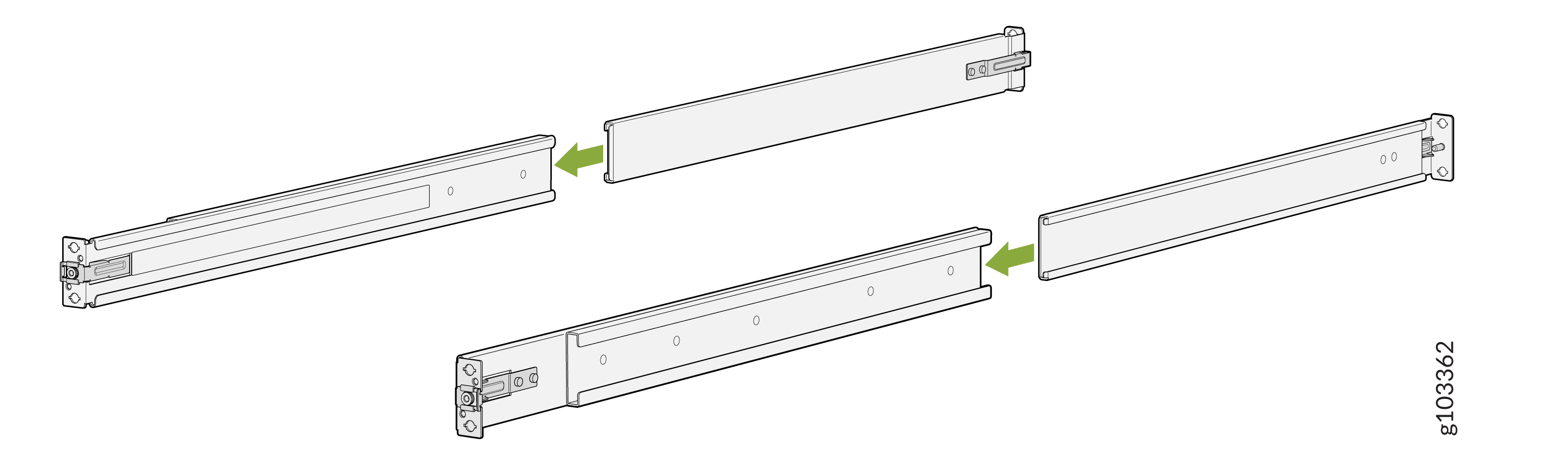 Assemble the Mounting Rails