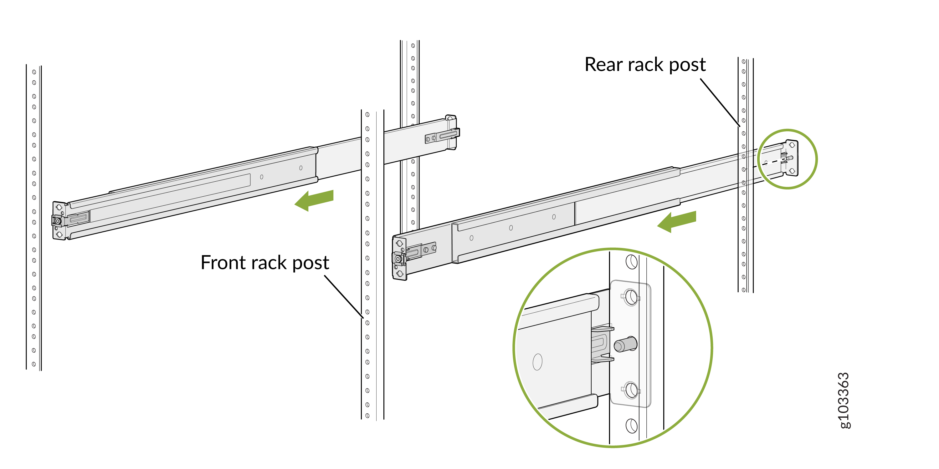 Install Rear-Floating Rails