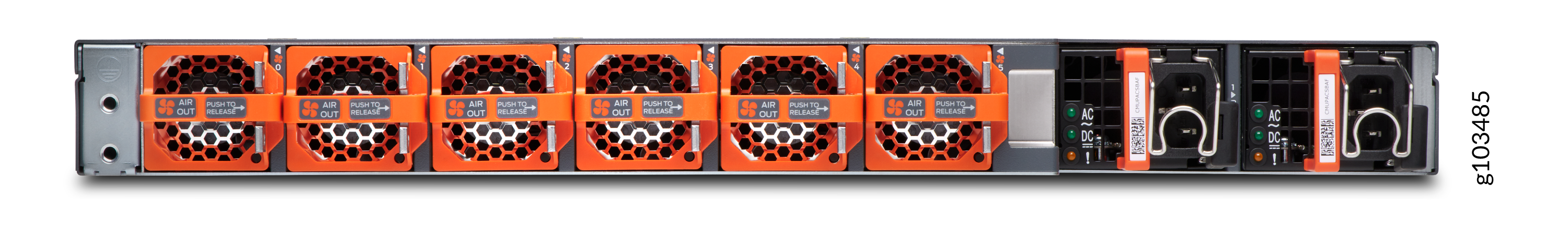 MX301 Rear Panel (AC Variant)