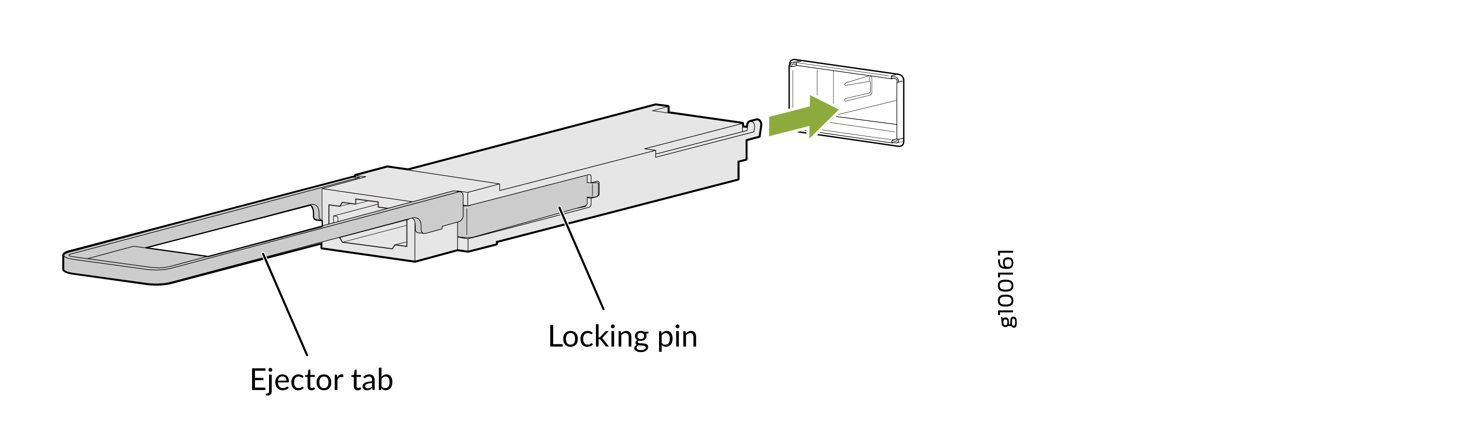 Install a QSFP28 Transceiver