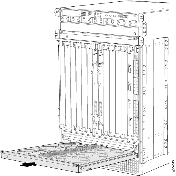 Installing a Lower Rear Fan Tray