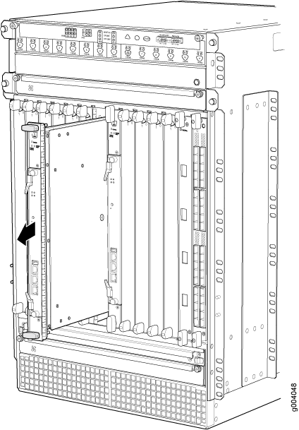 Removing an SCB