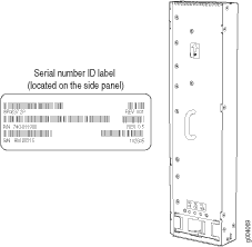 AC Power Supply Serial Number Label