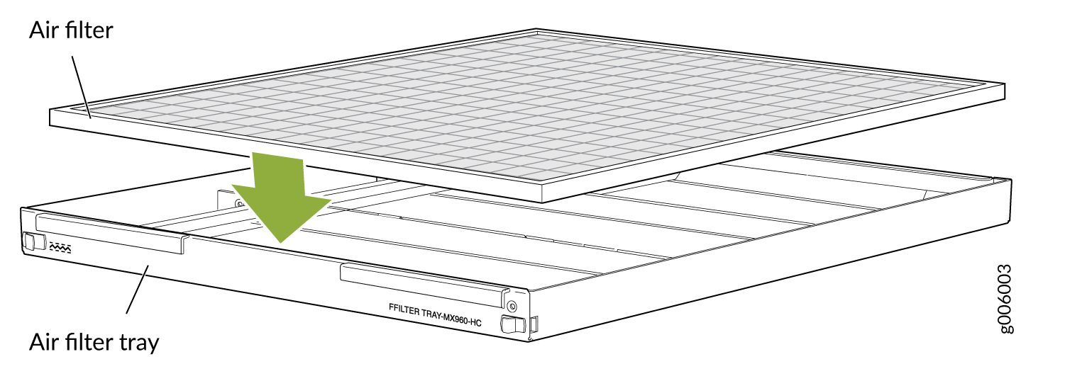 High-Capacity Filter Tray with Air Filter