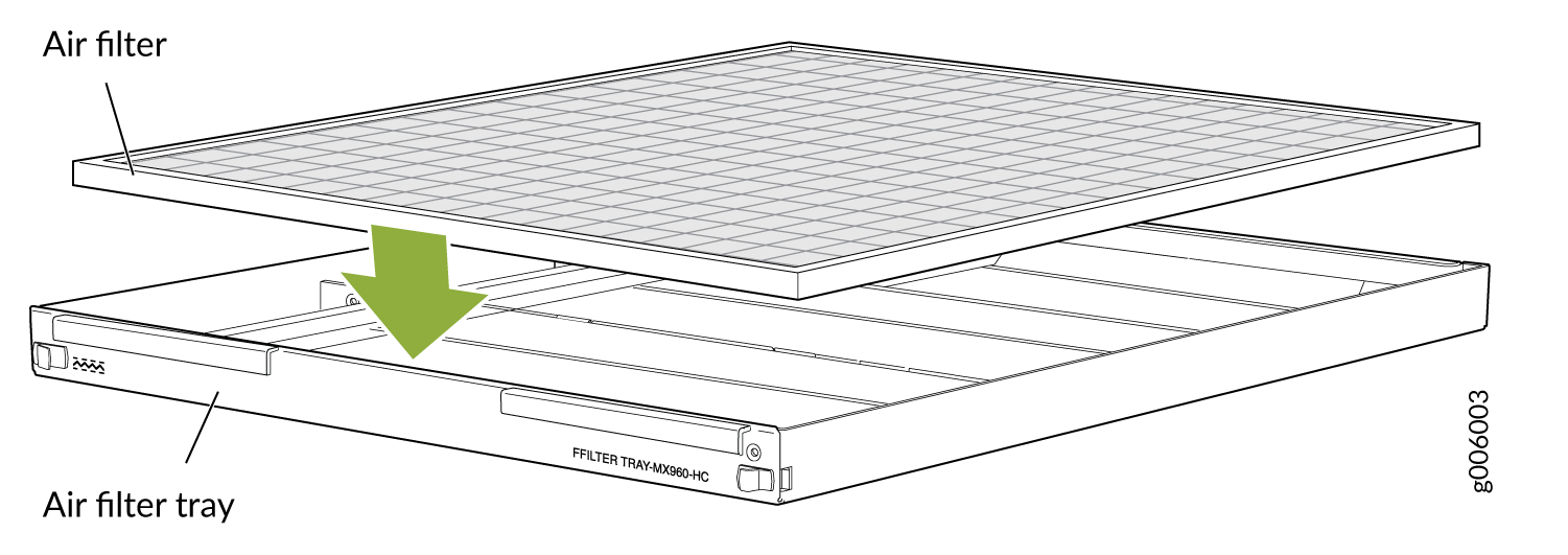 Installing the High-Capacity Filter