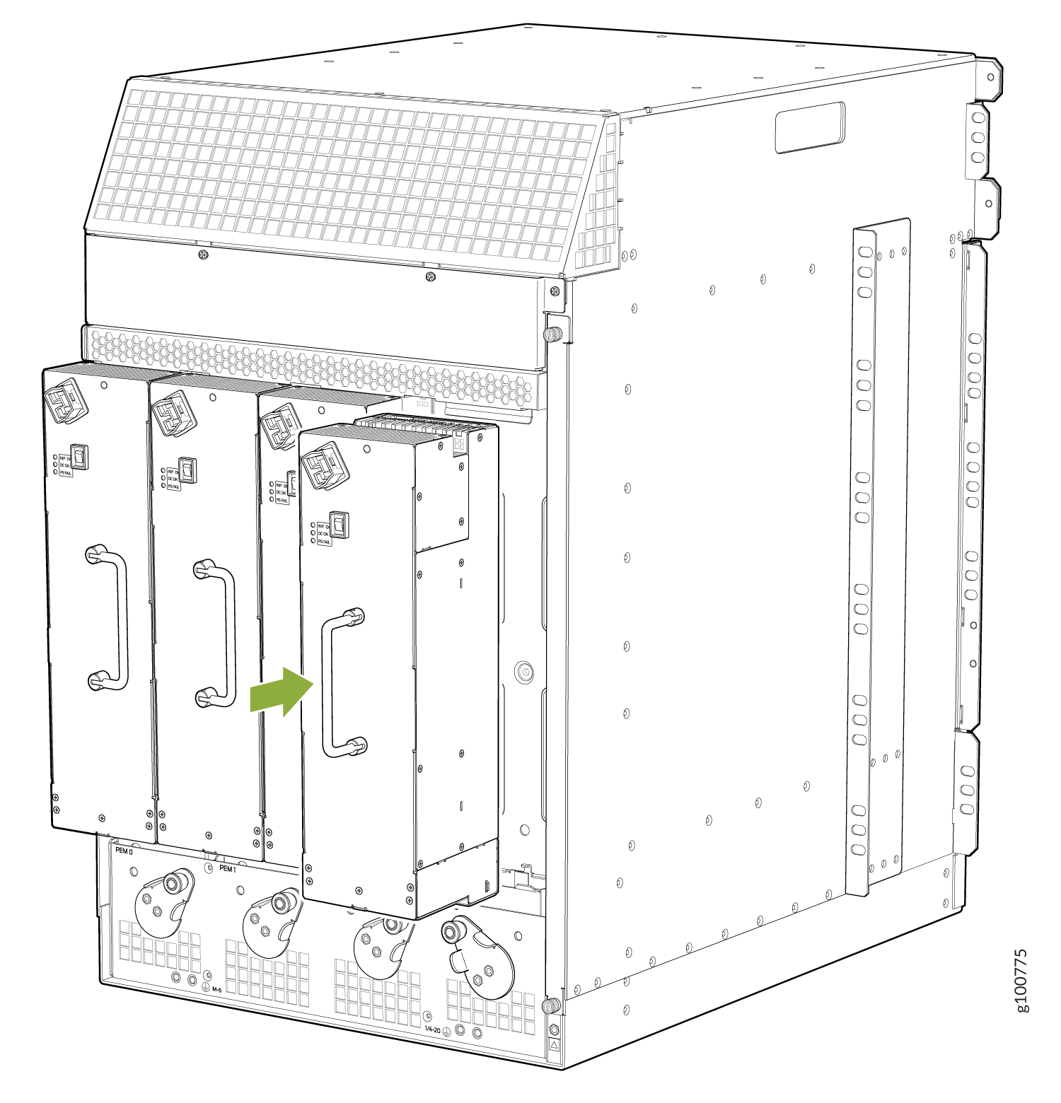 Installing a High-Voltage Second-Generation Universal (HVAC or HVDC) Power Supply