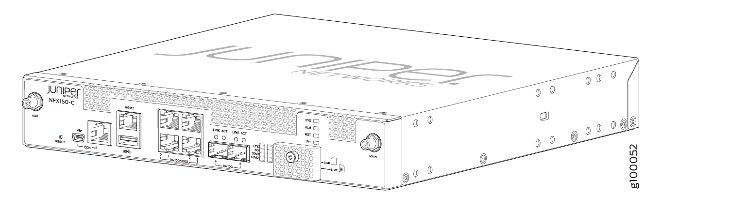 NFX150-C-S1 with integrated LTE modem