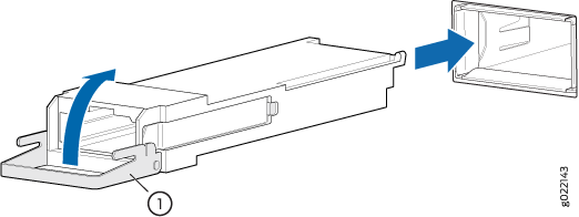 Install a SFP+ or QSFP+ Transceiver