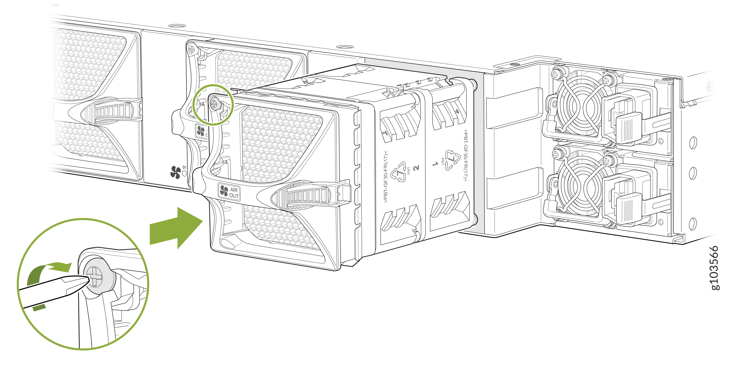 Install a Fan Module