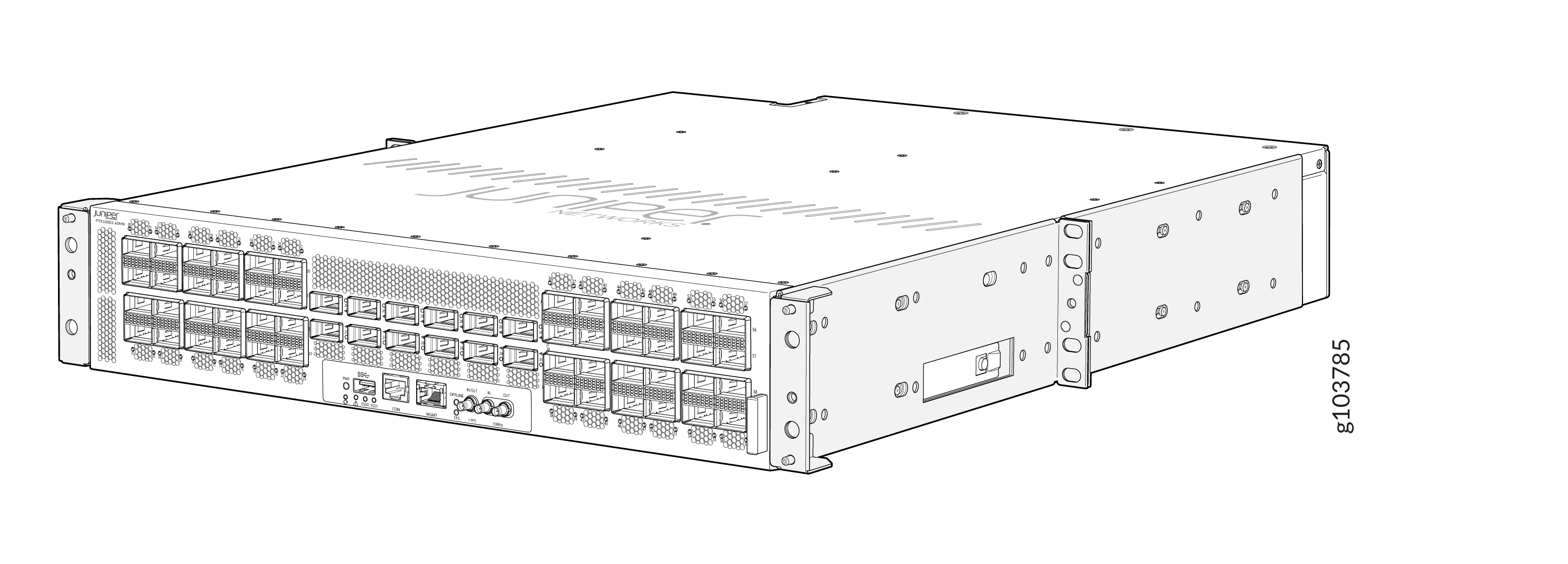 Router with the Brackets Attached