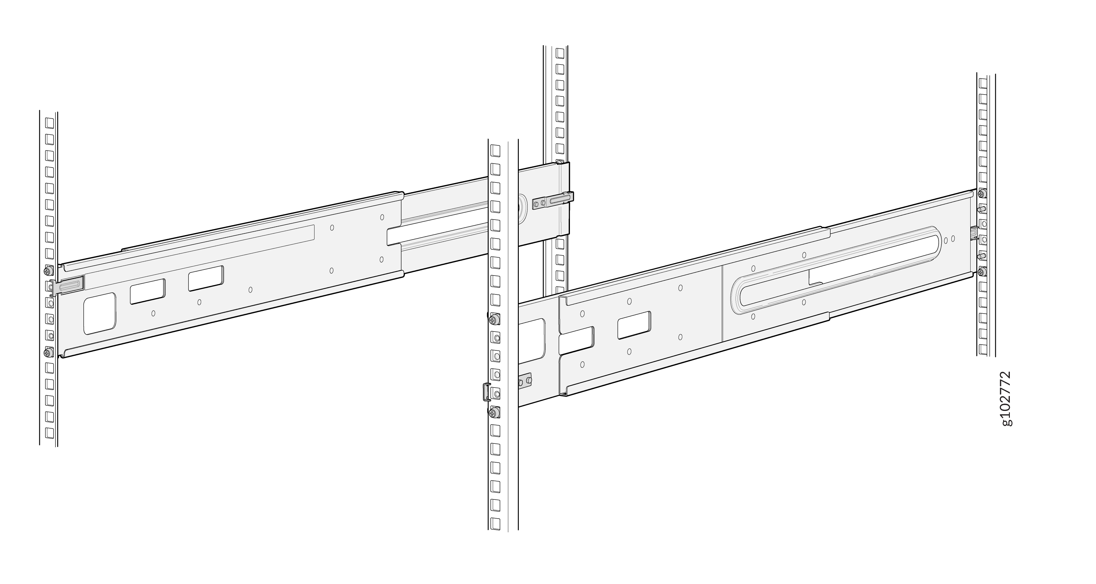 Ensure That the Mounting Rails Are Level