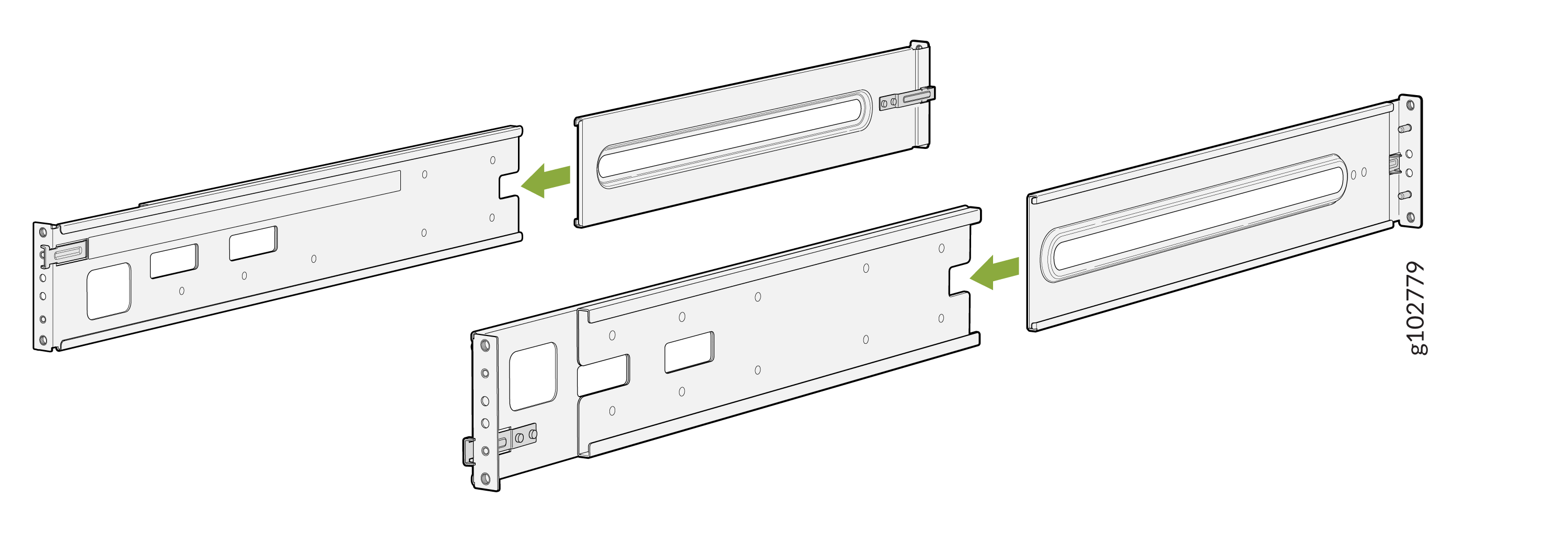 Assemble the Mounting Rails
