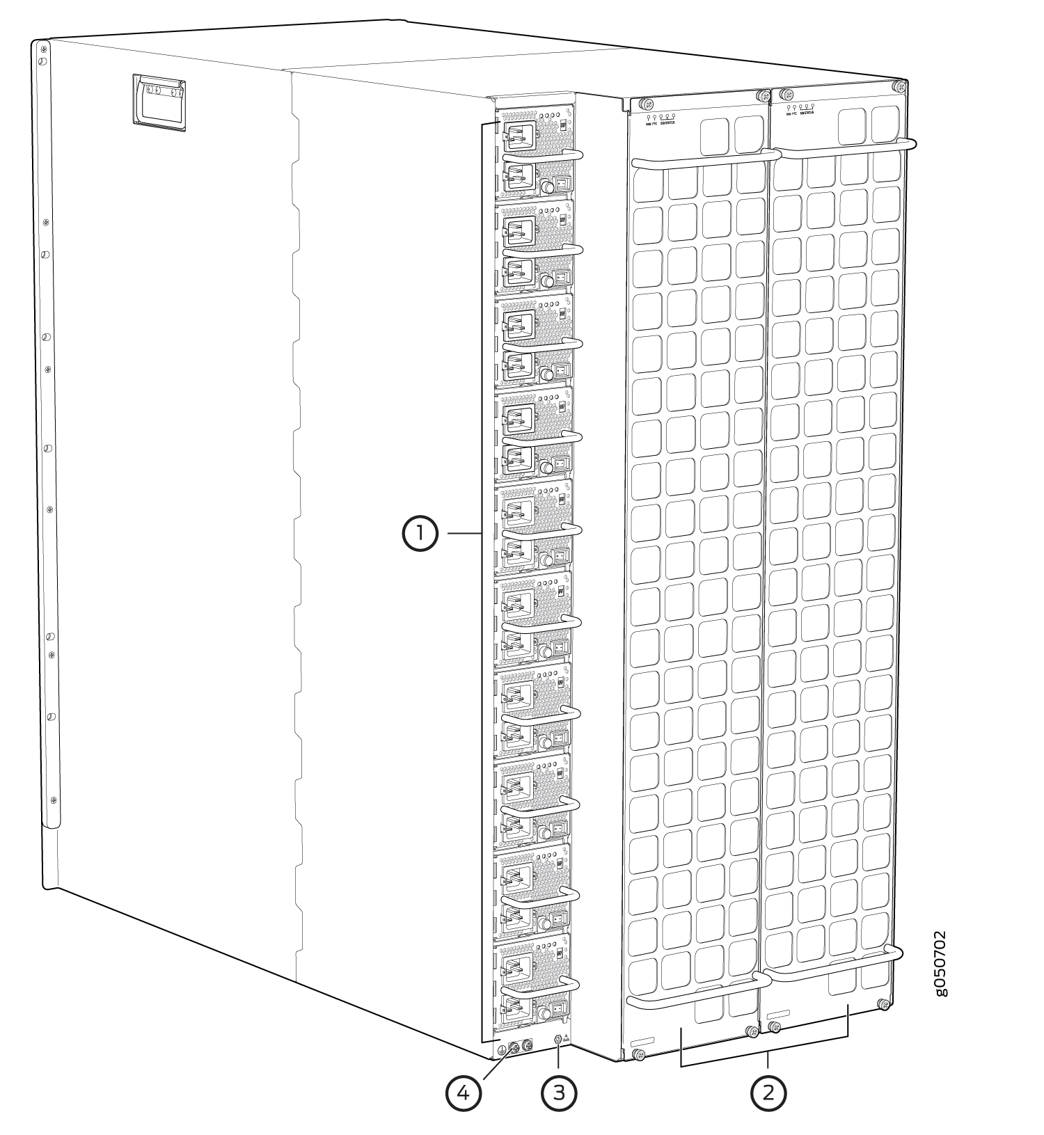 PTX10016 Chassis Rear