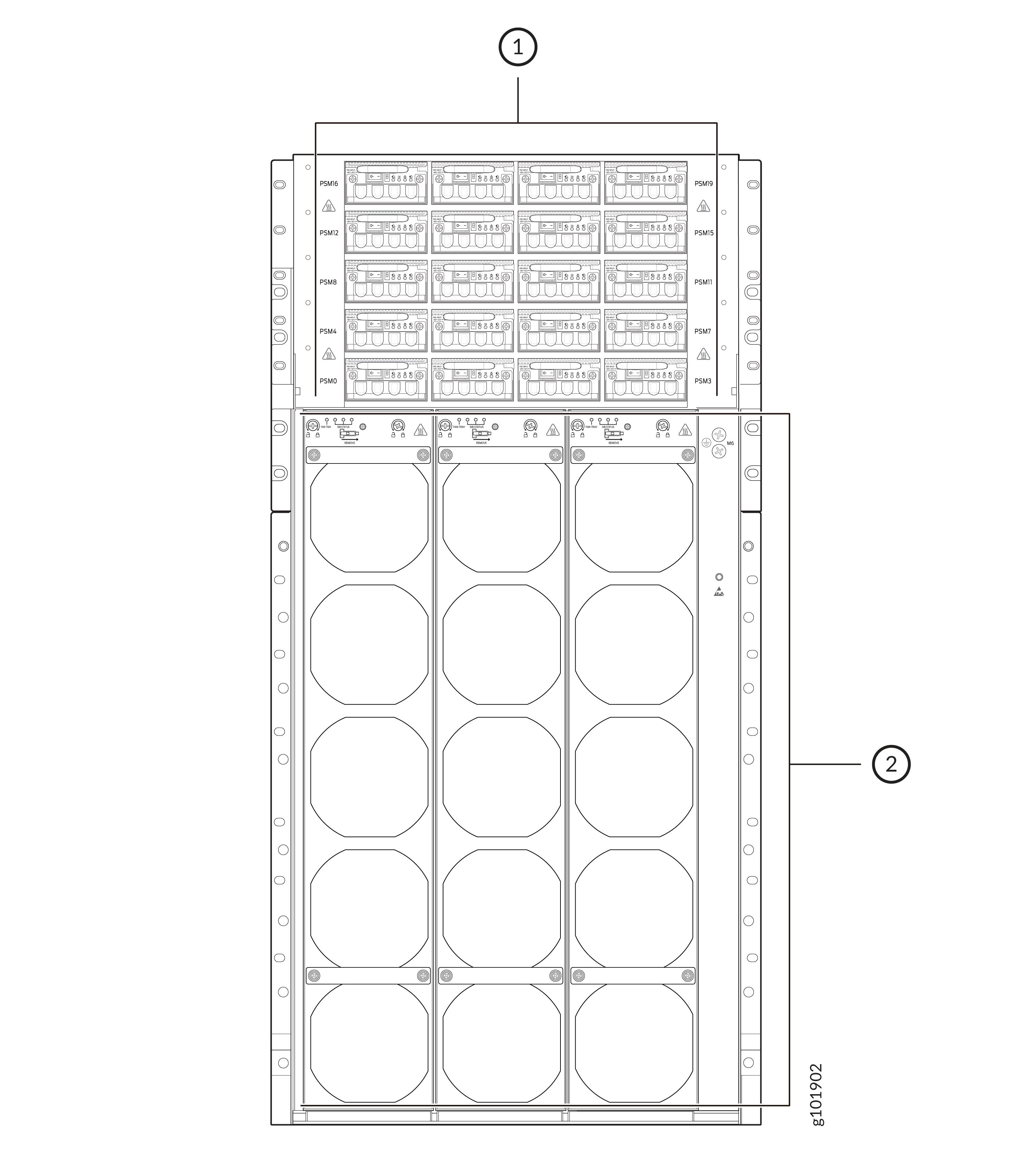 PTX12008 Chassis | Juniper Networks