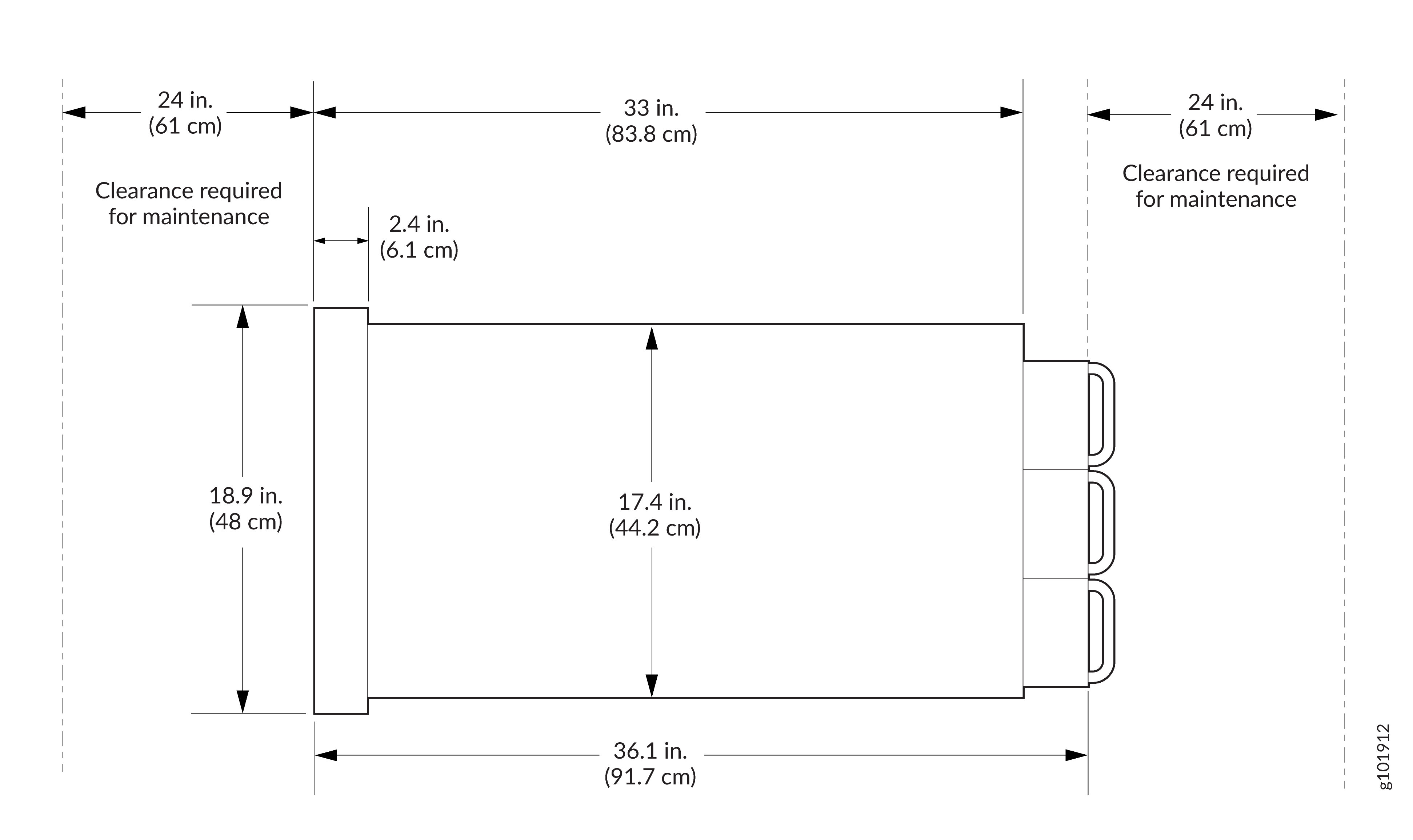 Clearance Requirements for PTX12008