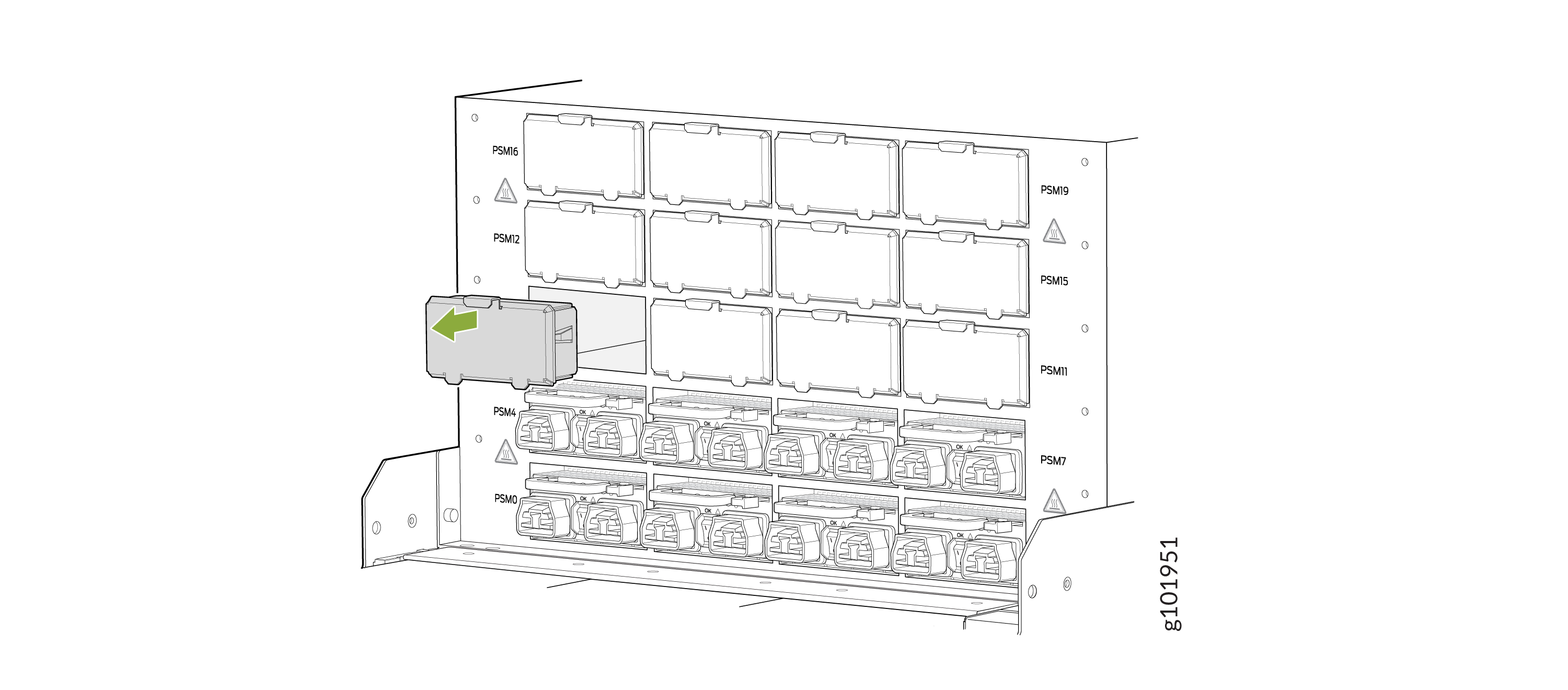 Remove the PSM Slot Cover