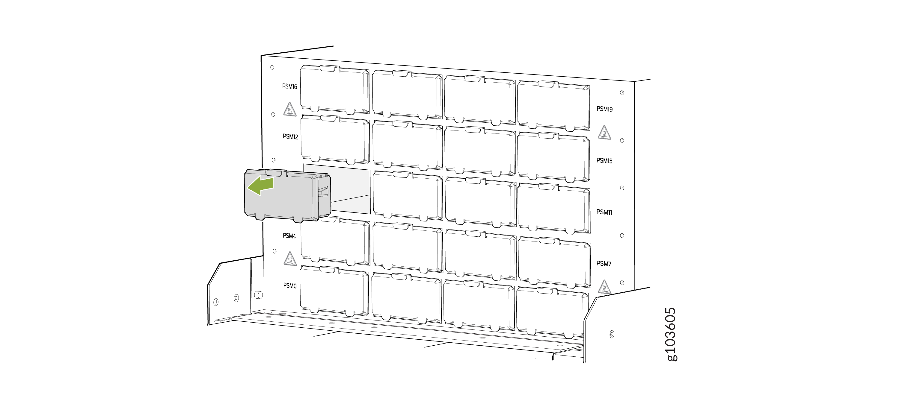 Remove the PSM Slot Cover