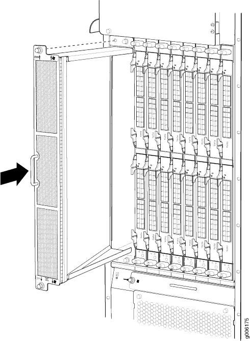 Installing a Vertical Air Filter Tray