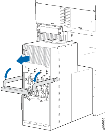 Removing a High Capacity Single-Phase AC PDU