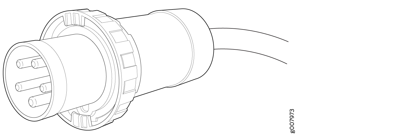 Three-Phase Wye 63-A Plug Type (Europe)