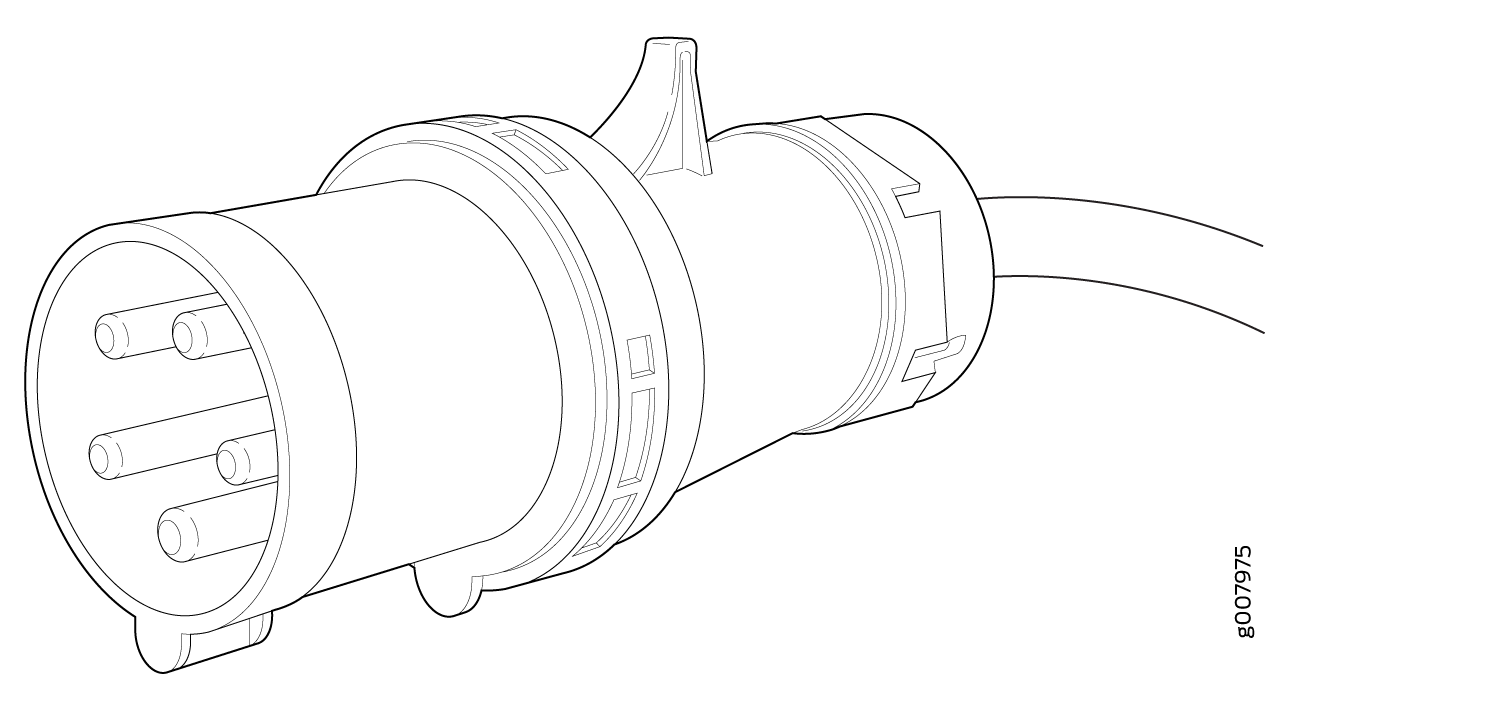 Three-Phase Wye 32-A Plug Type (Europe)