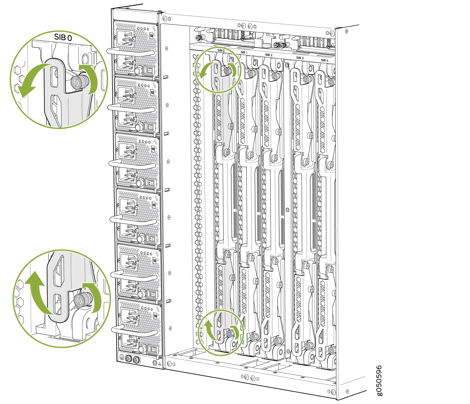 Loosening Captive Screws and Spread Ejector Handles