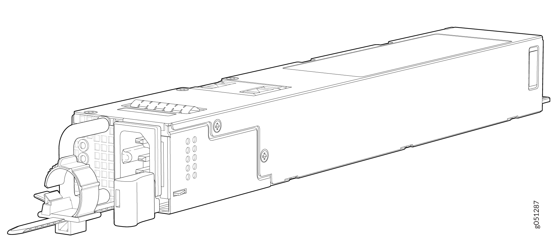 1600-W AC Power Supply for QFX5130-32CD