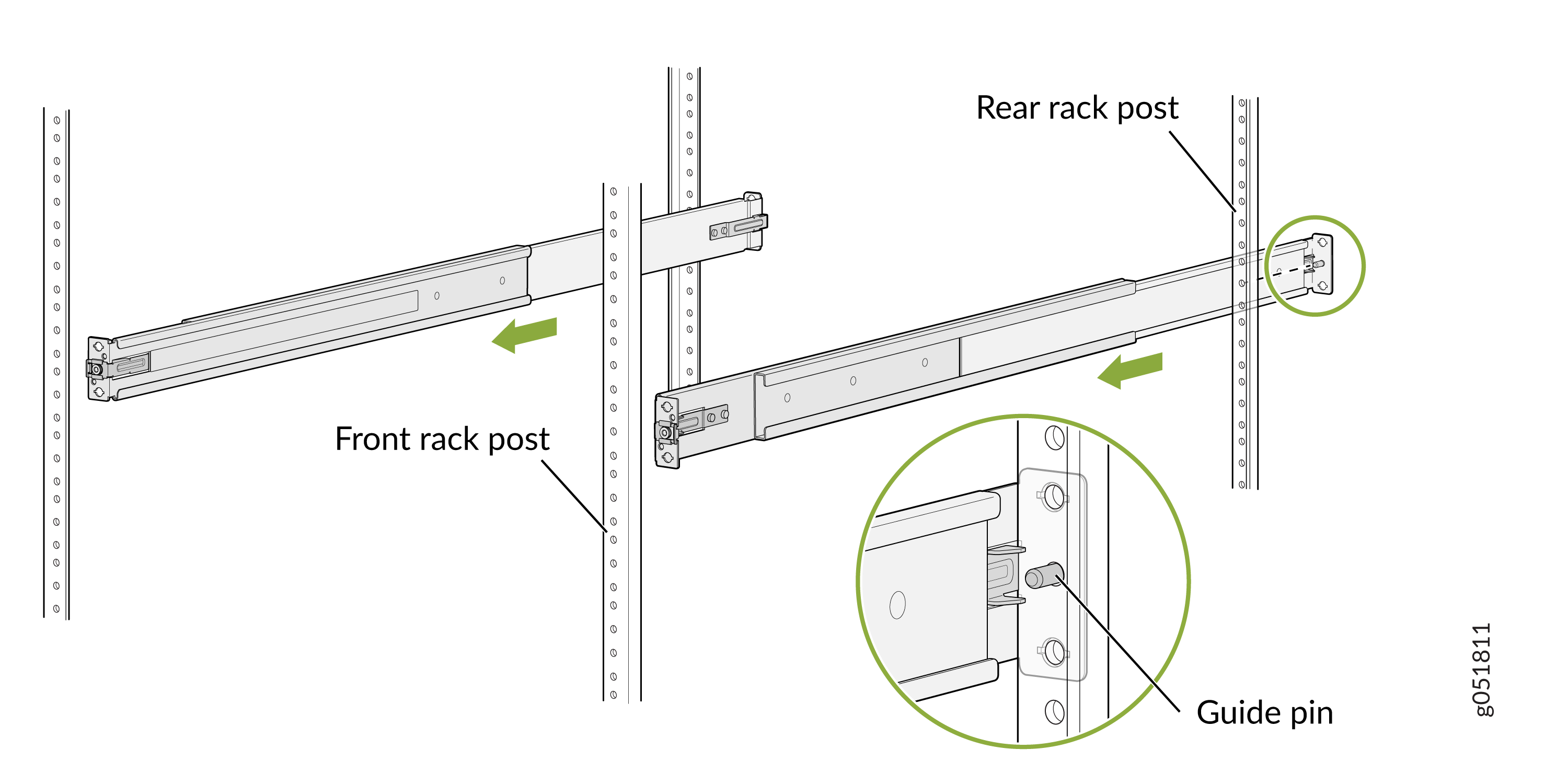 Install Rear-Floating Rails