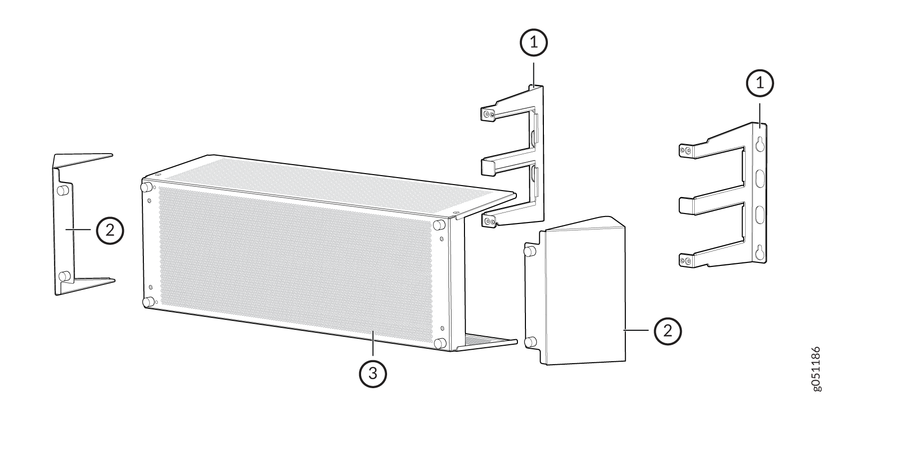 QFX5220-128C Components