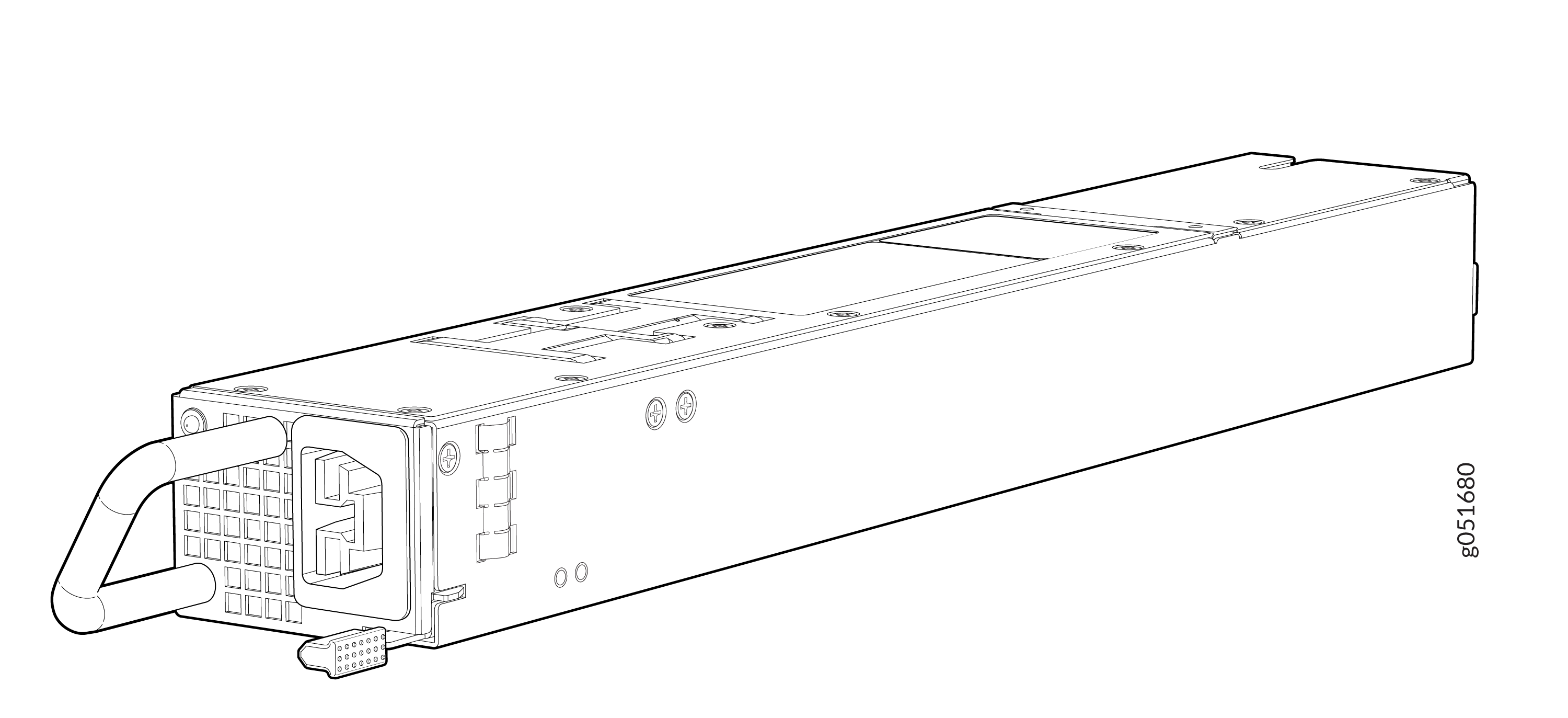 QFX5241-32OD AC Power Supply Unit
