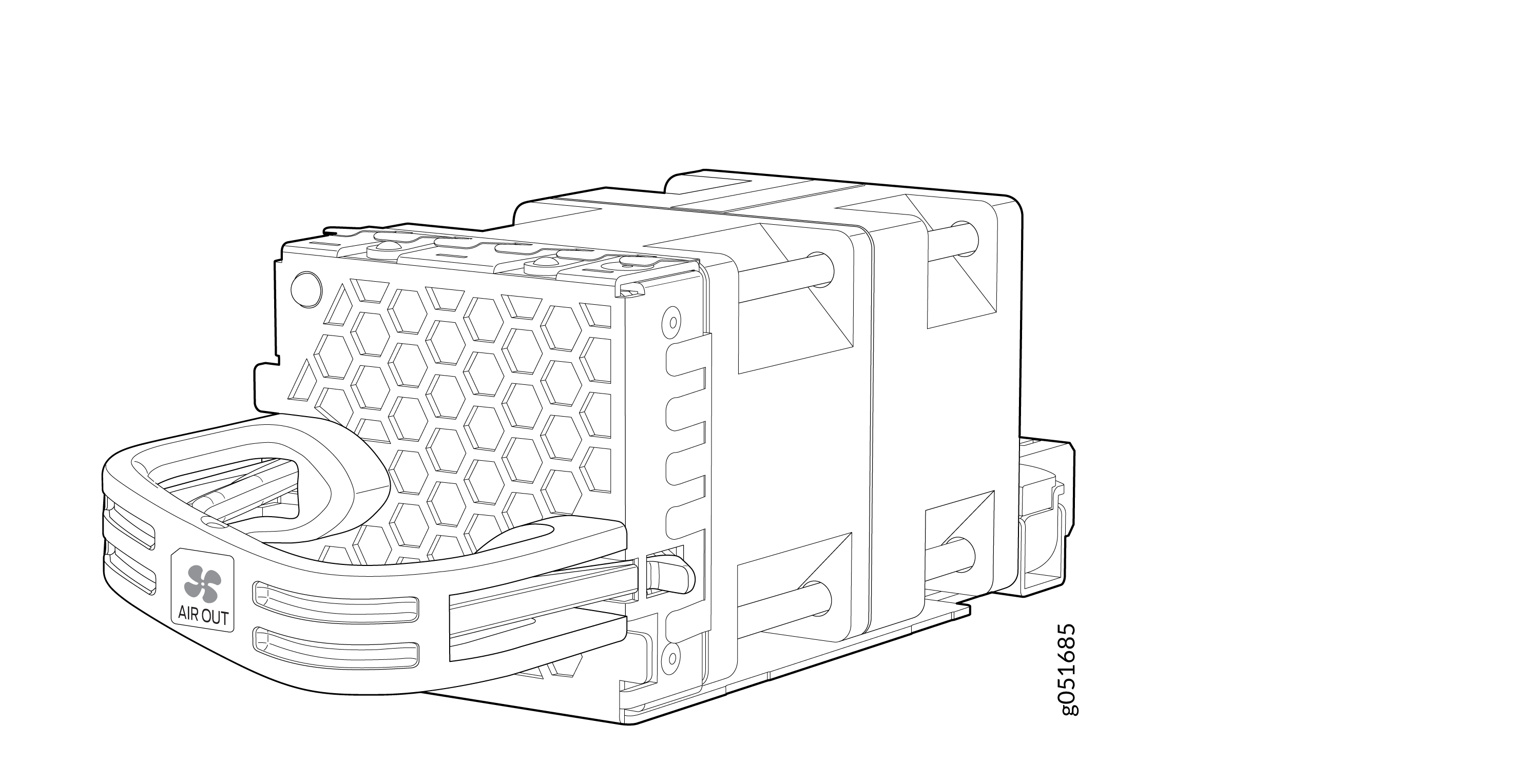 Fan Module for QFX5241-32OD Switch