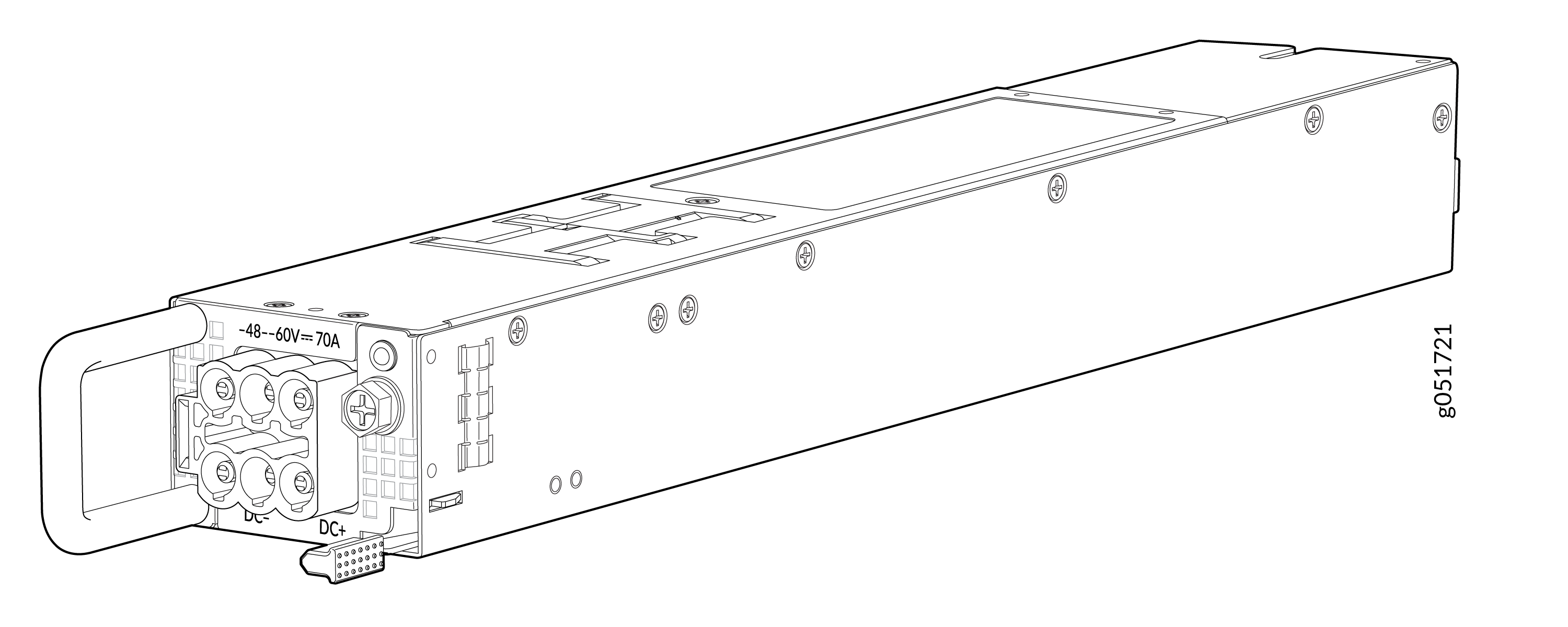 QFX5241-32OD DC Power Supply Unit