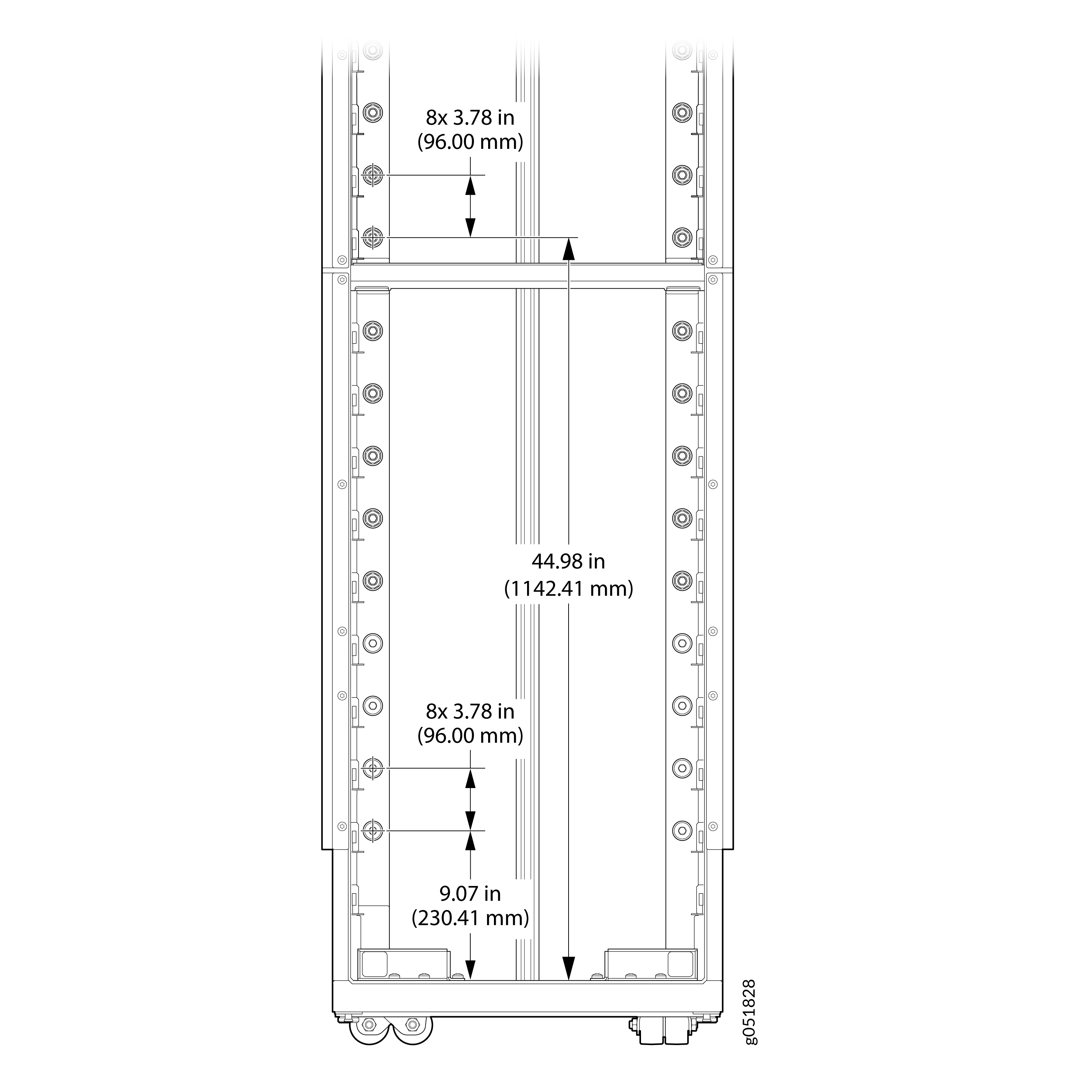 Manifold Dimensions in QFX5250