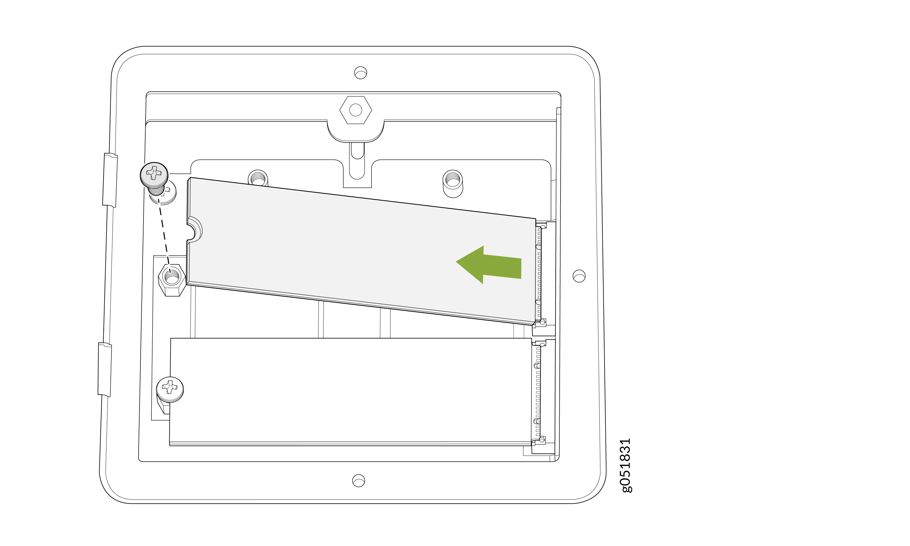 Remove the SSD