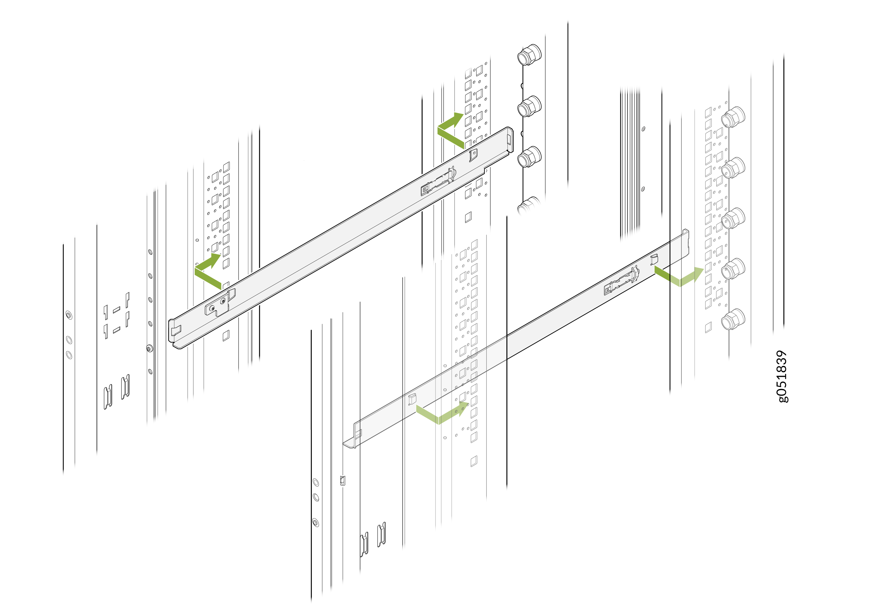 Align the Rails in ORv3 Rack