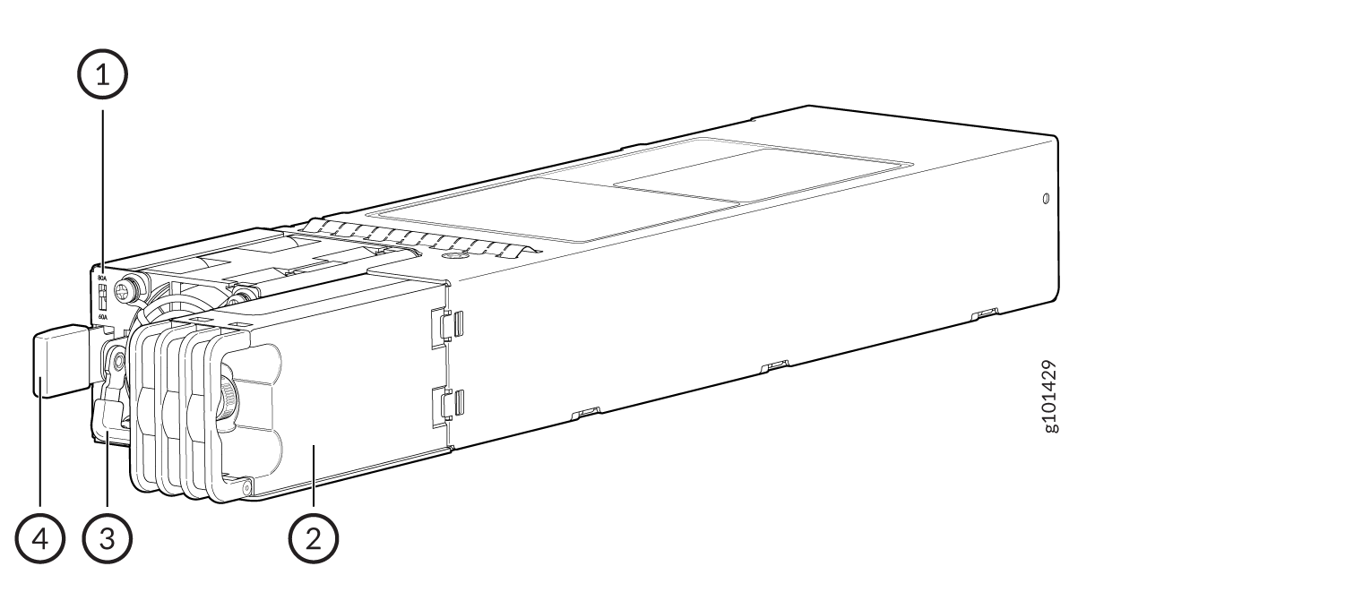 QFX5700 DC Power Supply Description