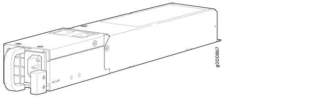 AC Power Supply for the SRX1500 Firewall