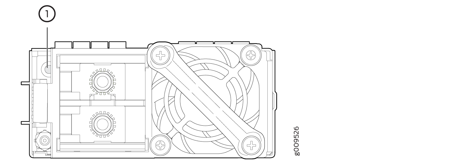 Location of DC Power Supply LED