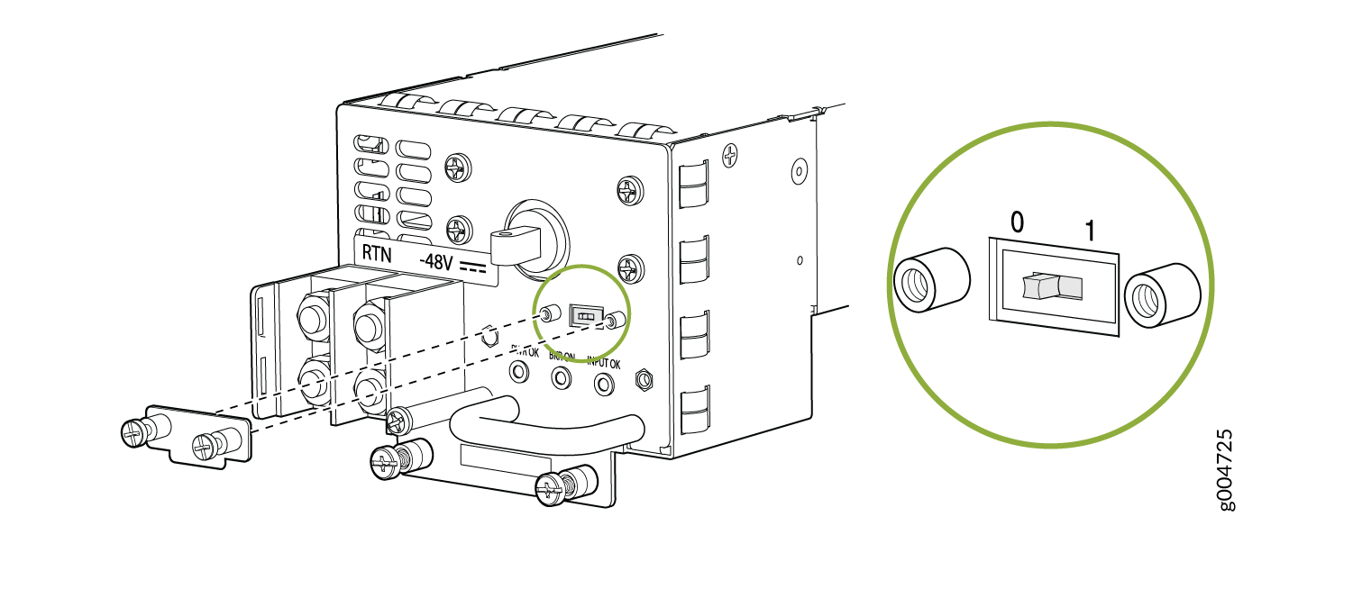 DC Power Supply Faceplate