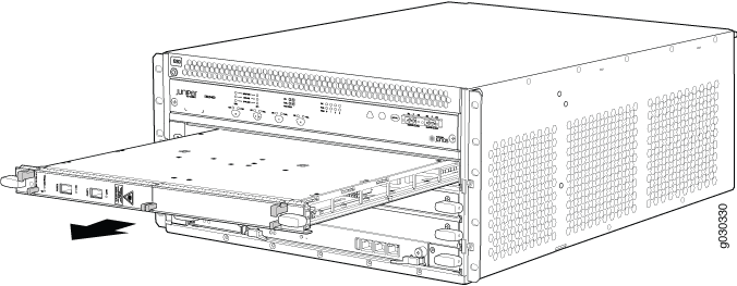 Removing a Card (MPC Shown, Other Card Types Similar)