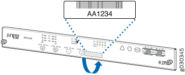 Craft Interface Serial Number Label