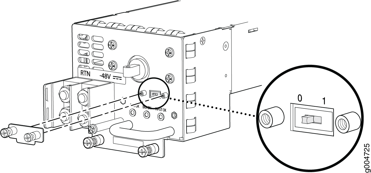 DC Power Input Mode Switch