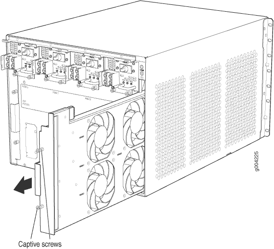 Removing the Fan Tray