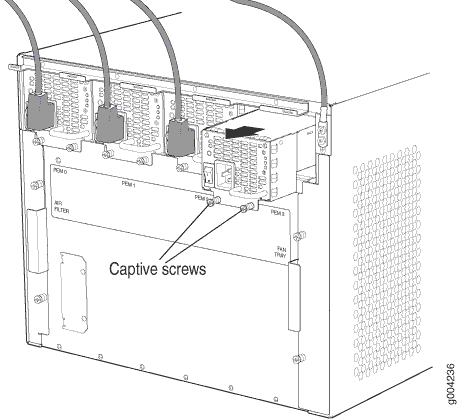 Removing an AC Power Supply