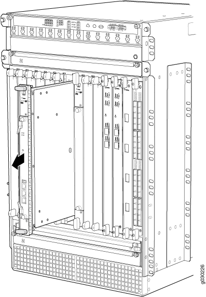 Removing an SCB