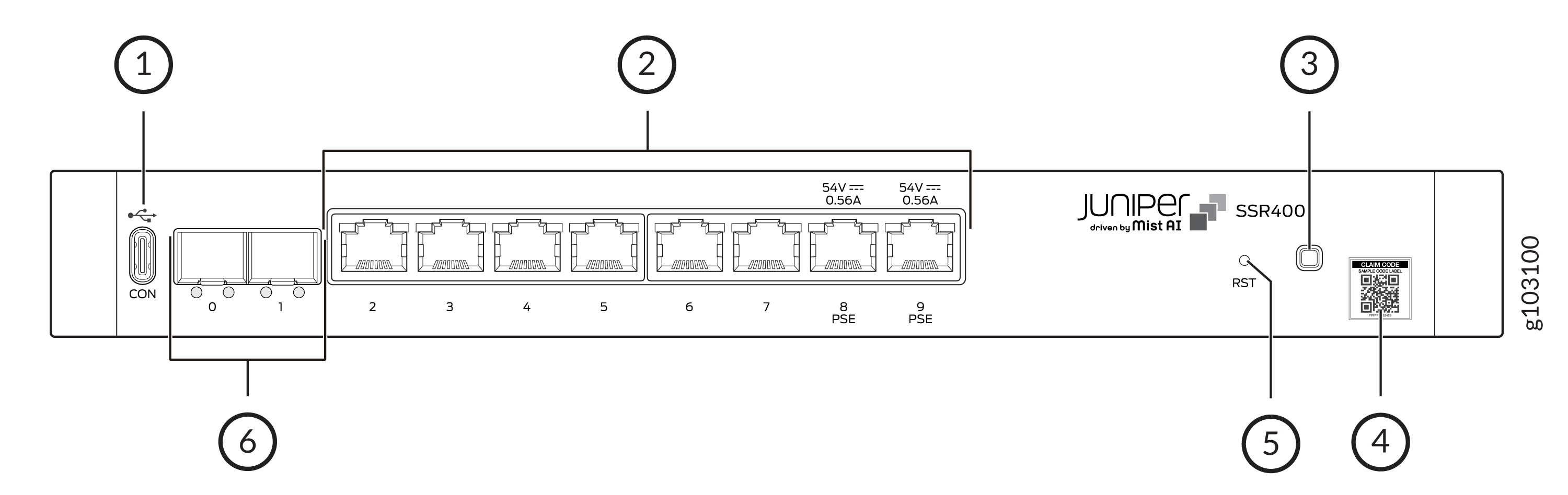 SSR400 Front Panel