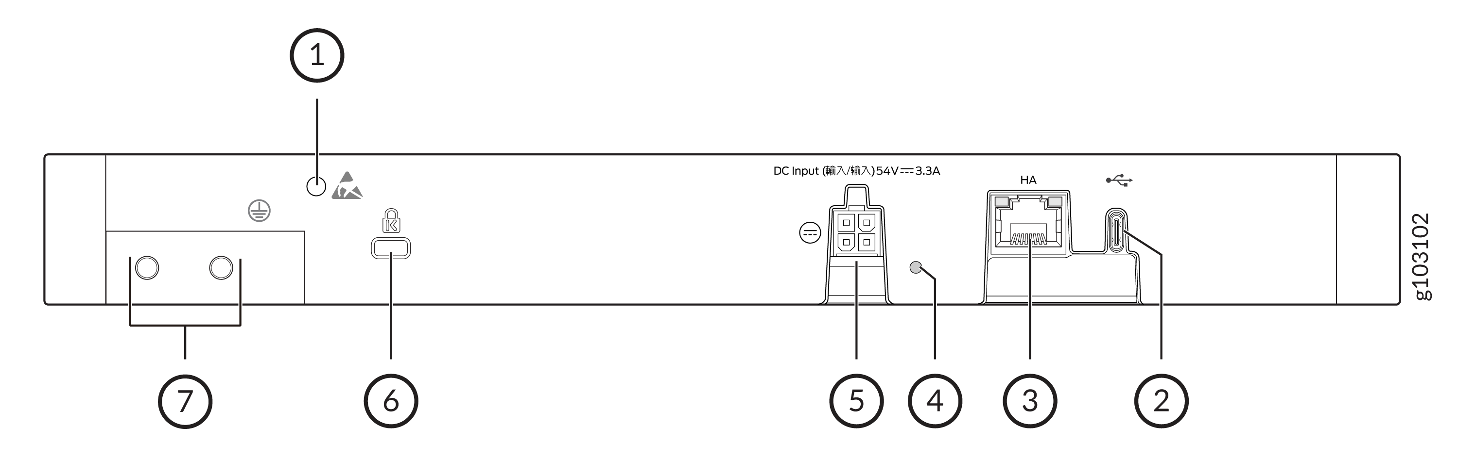 SSR400 Rear Panel